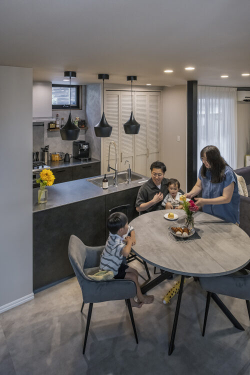 関わる人たちすべてがいい人で、気持ち良く家づくりをたのしめました。