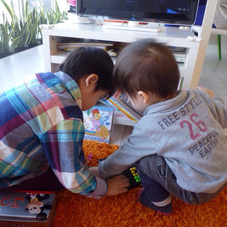 子育て全開。日々、バタバタでも助かっています。