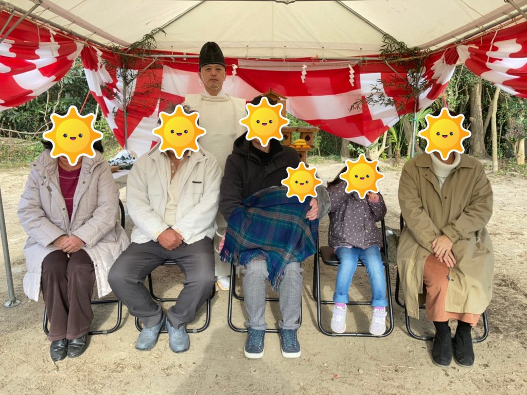新居浜市　J様邸　地鎮祭