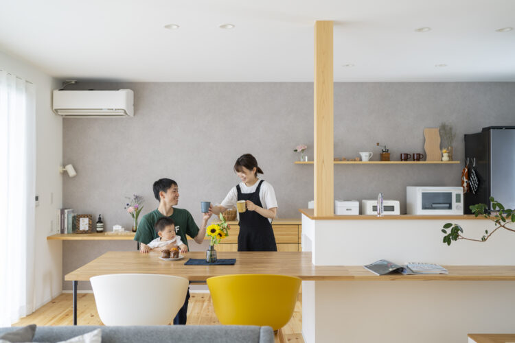 コラボハウスを選んだ理由は、「丁寧、デザイン、なんでも話せる」