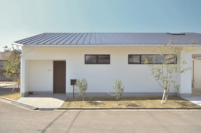 車椅子でかっこよく暮らす家の外観