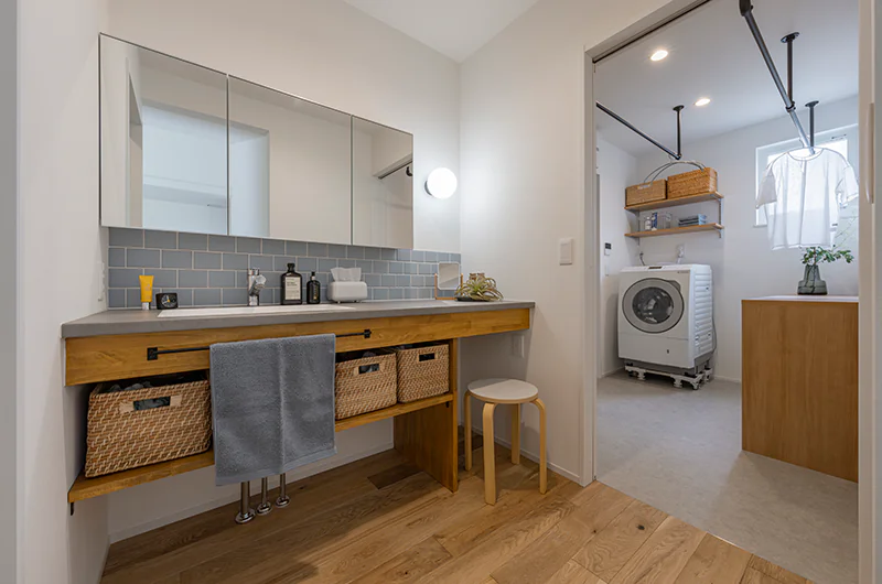 ランドリールームで失敗しないコツ！よくある失敗例と快適な間取り実例を紹介