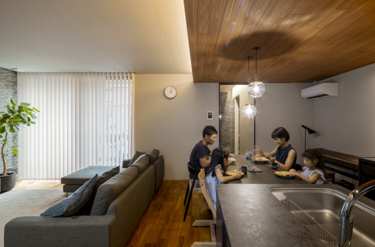 幸福度が上がる家です。